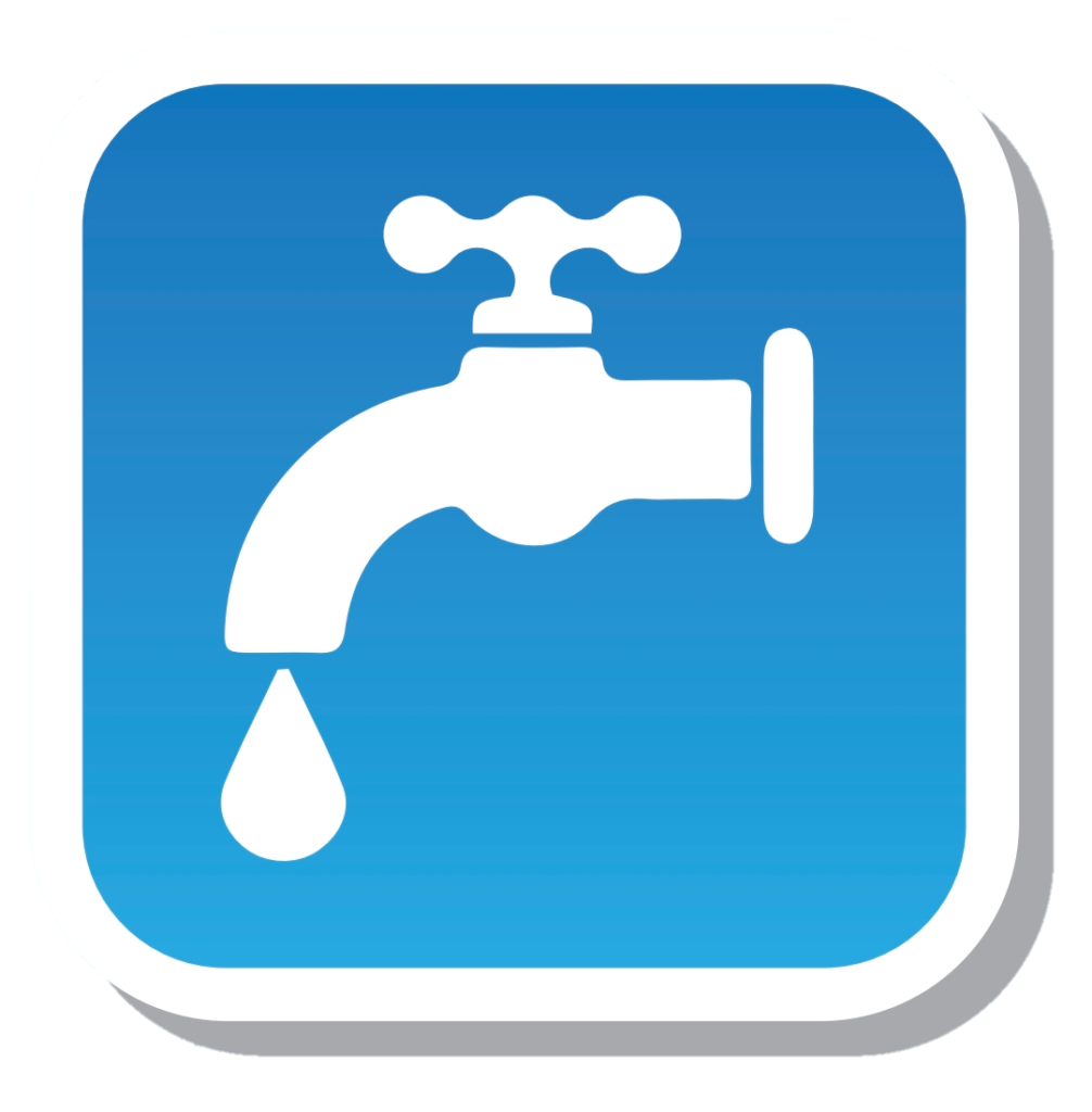 Icono de grifo representando instalaciones de agua